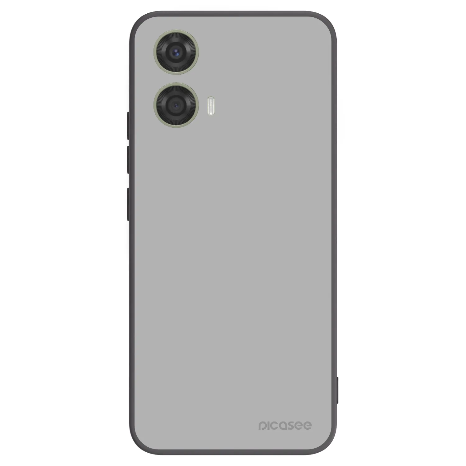 Picasee silikonowe czarne etui na Motorola Moto G24 - Stone