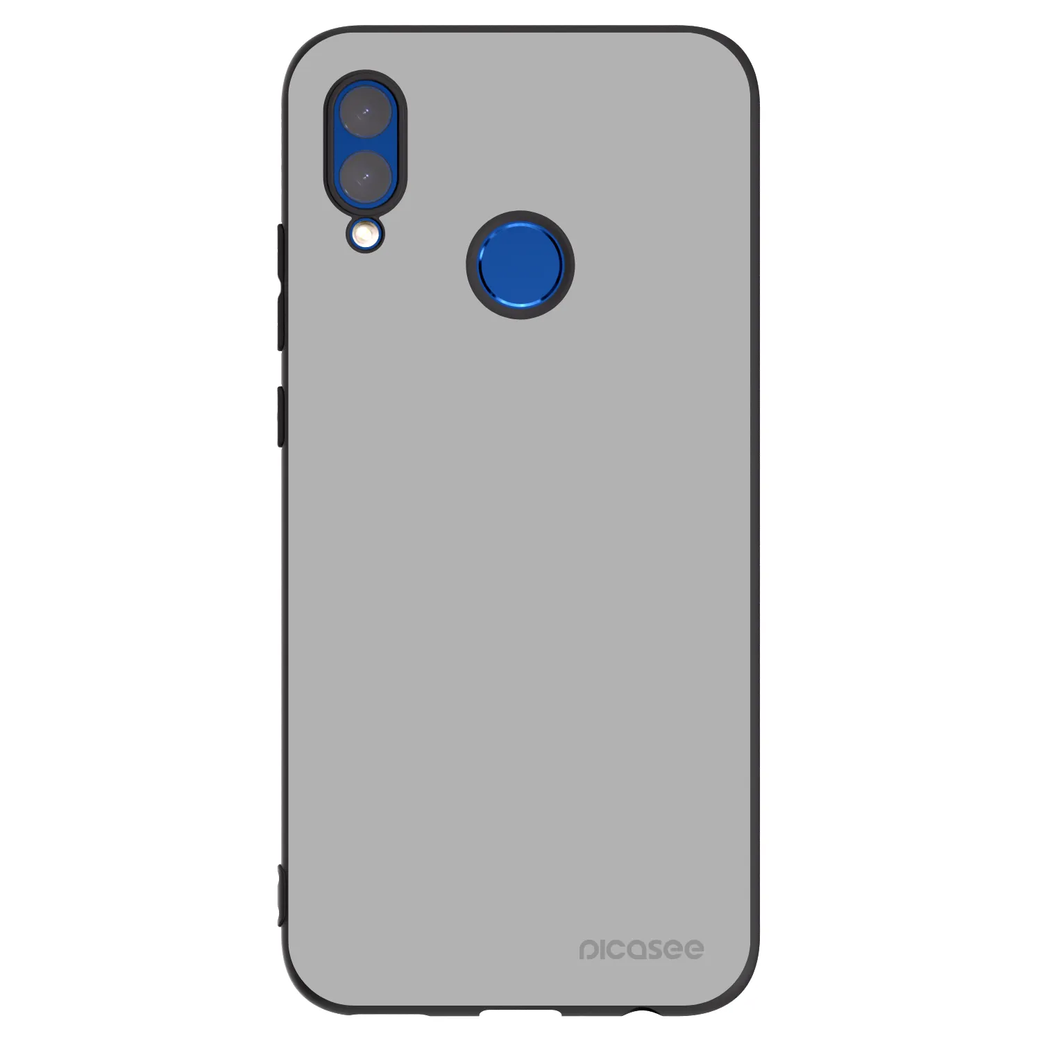 Picasee silikonowe czarne etui na Huawei P Smart 2019 - Stone