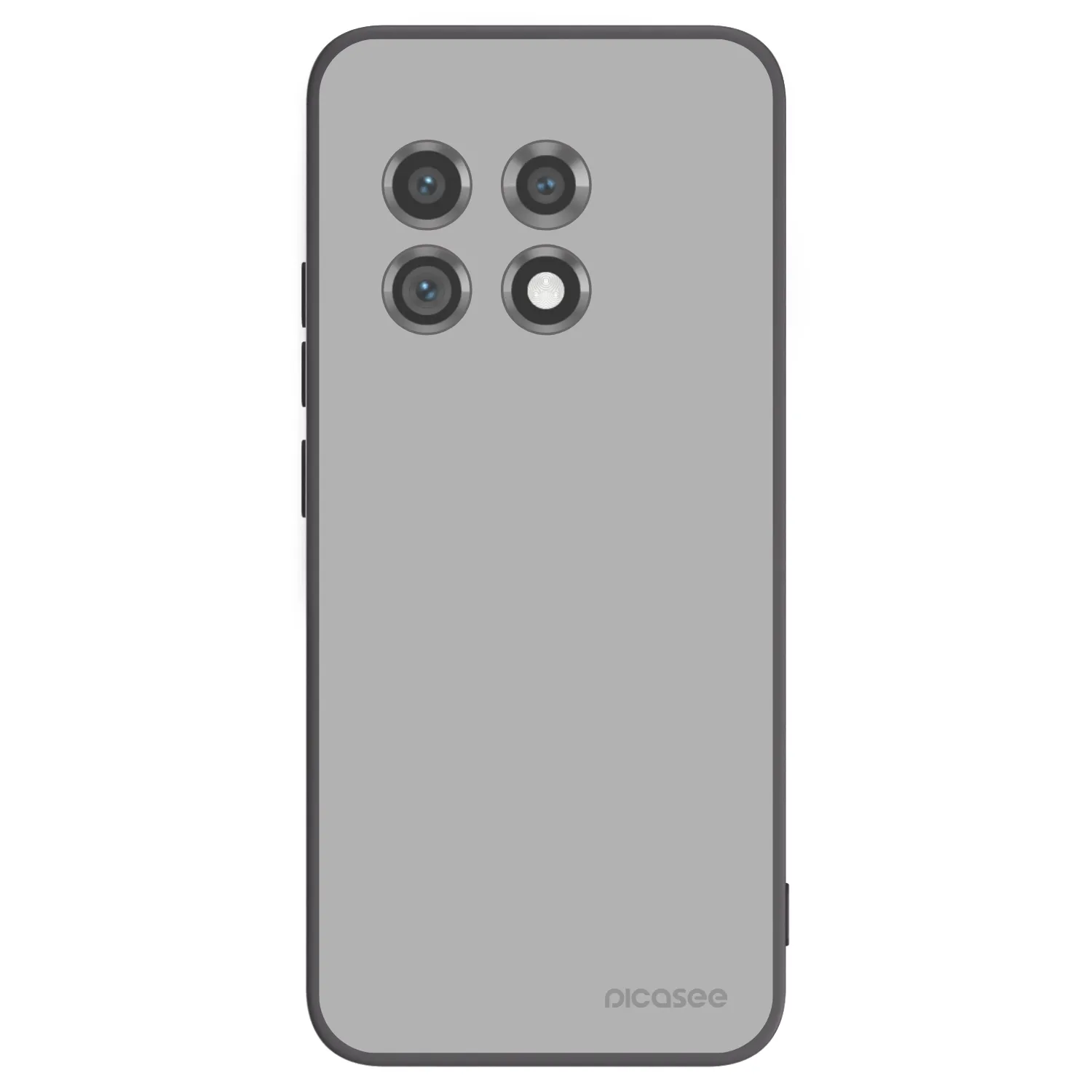Picasee silikonowe czarne etui na OnePlus 11 5G - Stone