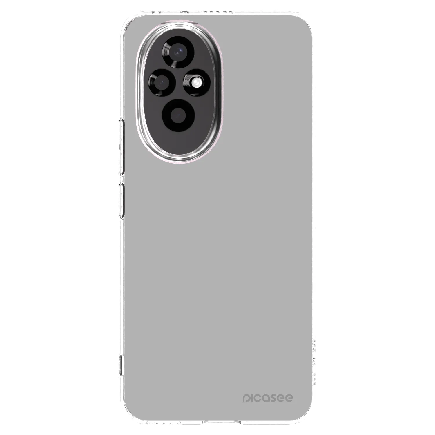 Picasee silikonowe przeźroczyste etui na Honor 200 Pro 5G - Stone