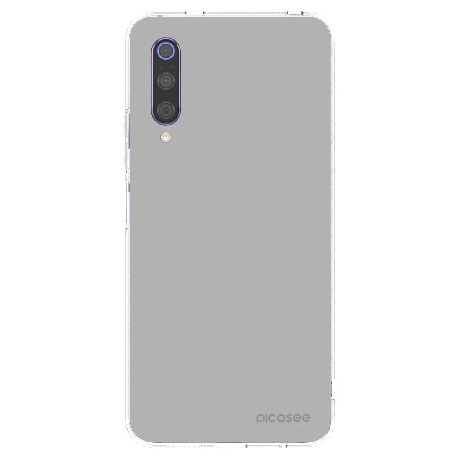 Picasee silikonowe przeźroczyste etui na Xiaomi Mi 9 - Stone