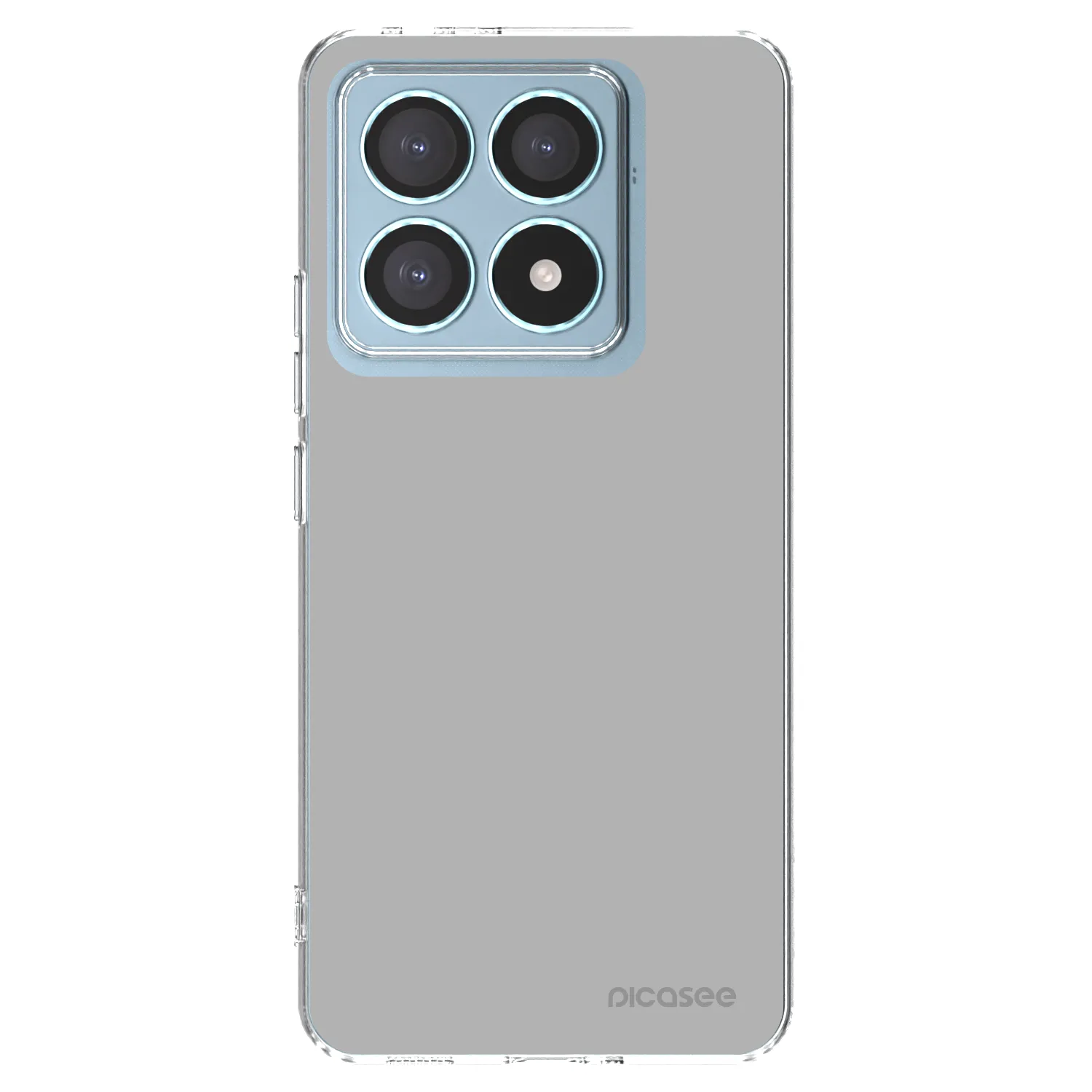 Picasee silikonowe przeźroczyste etui na Xiaomi 14T Pro - Stone