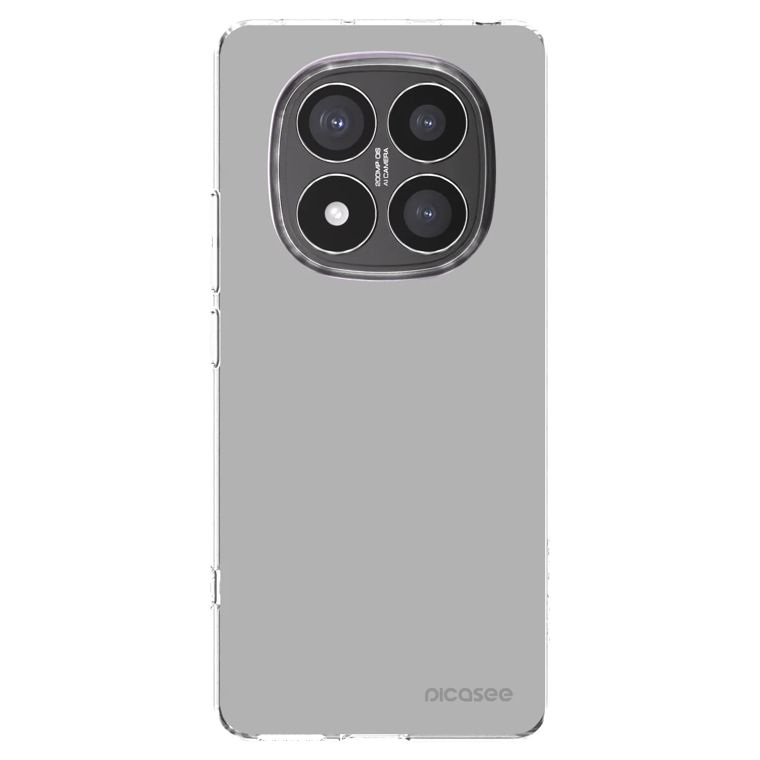 Picasee silikonowe przeźroczyste etui na Xiaomi Redmi Note 14 Pro+ 5G - Stone