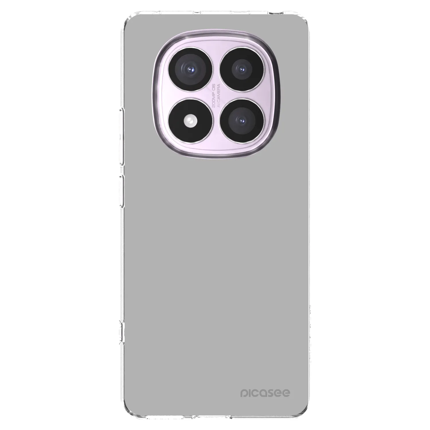 Picasee silikonowe przeźroczyste etui na Xiaomi Redmi Note 14 Pro 5G - Stone