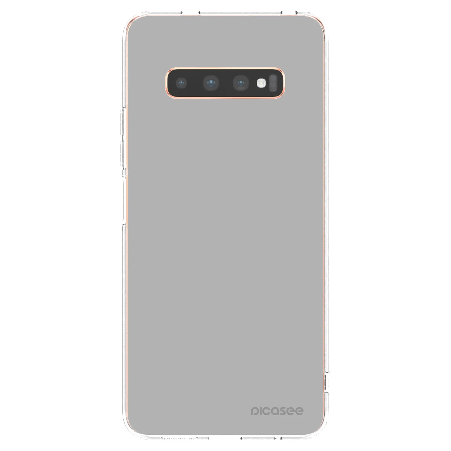 Picasee silikonowe przeźroczyste etui na Samsung Galaxy S10 Plus G975 - Stone