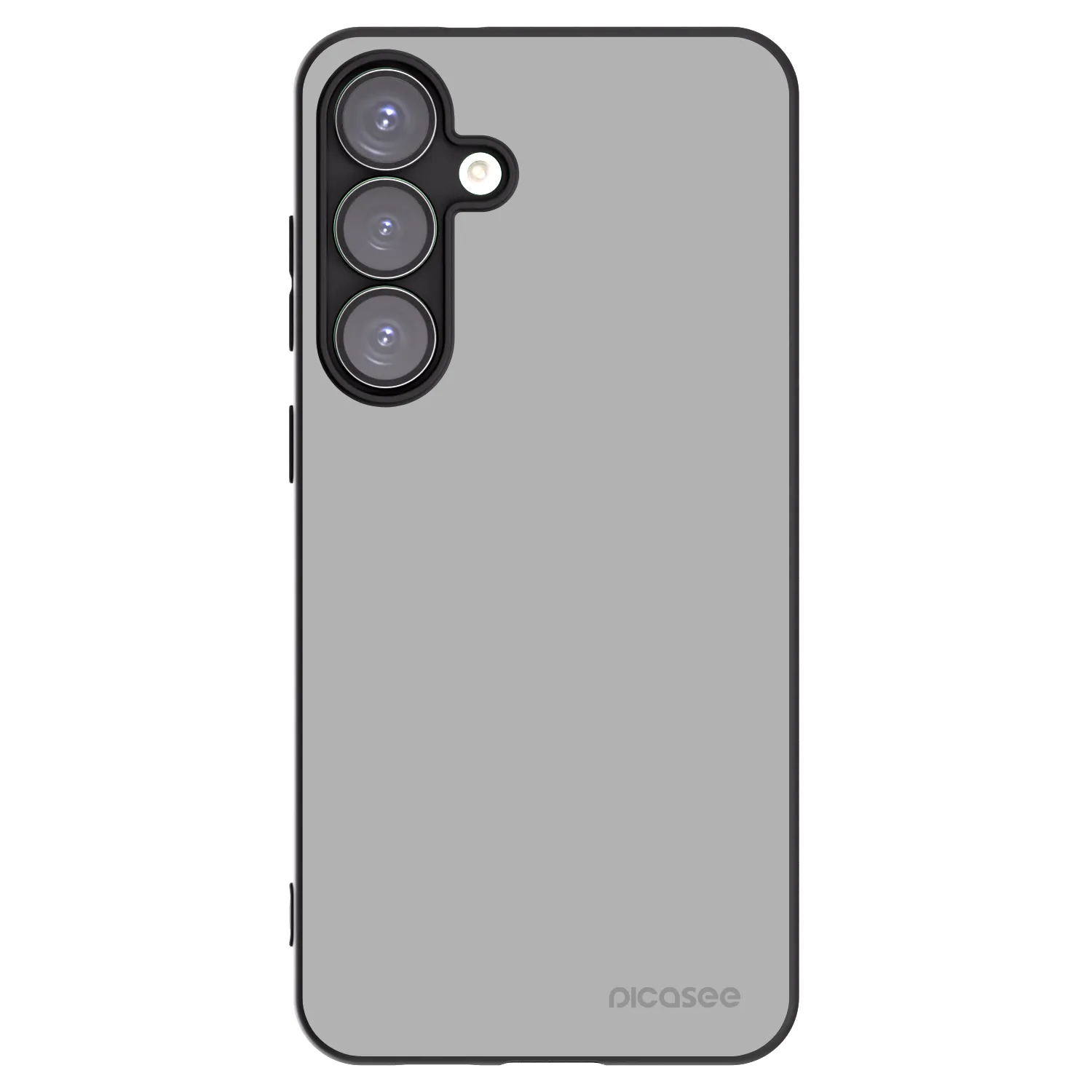Picasee silikonowe czarne etui na Samsung Galaxy S25+ 5G - Stone
