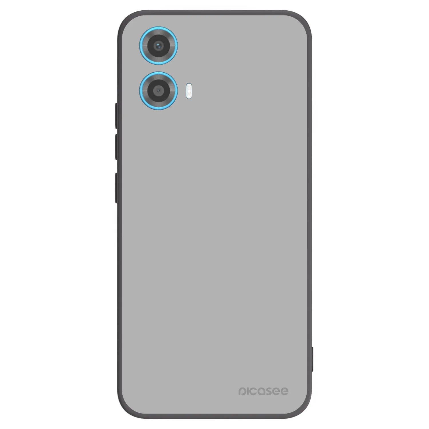 Picasee silikonowe czarne etui na Motorola Moto G34 5G - Stone