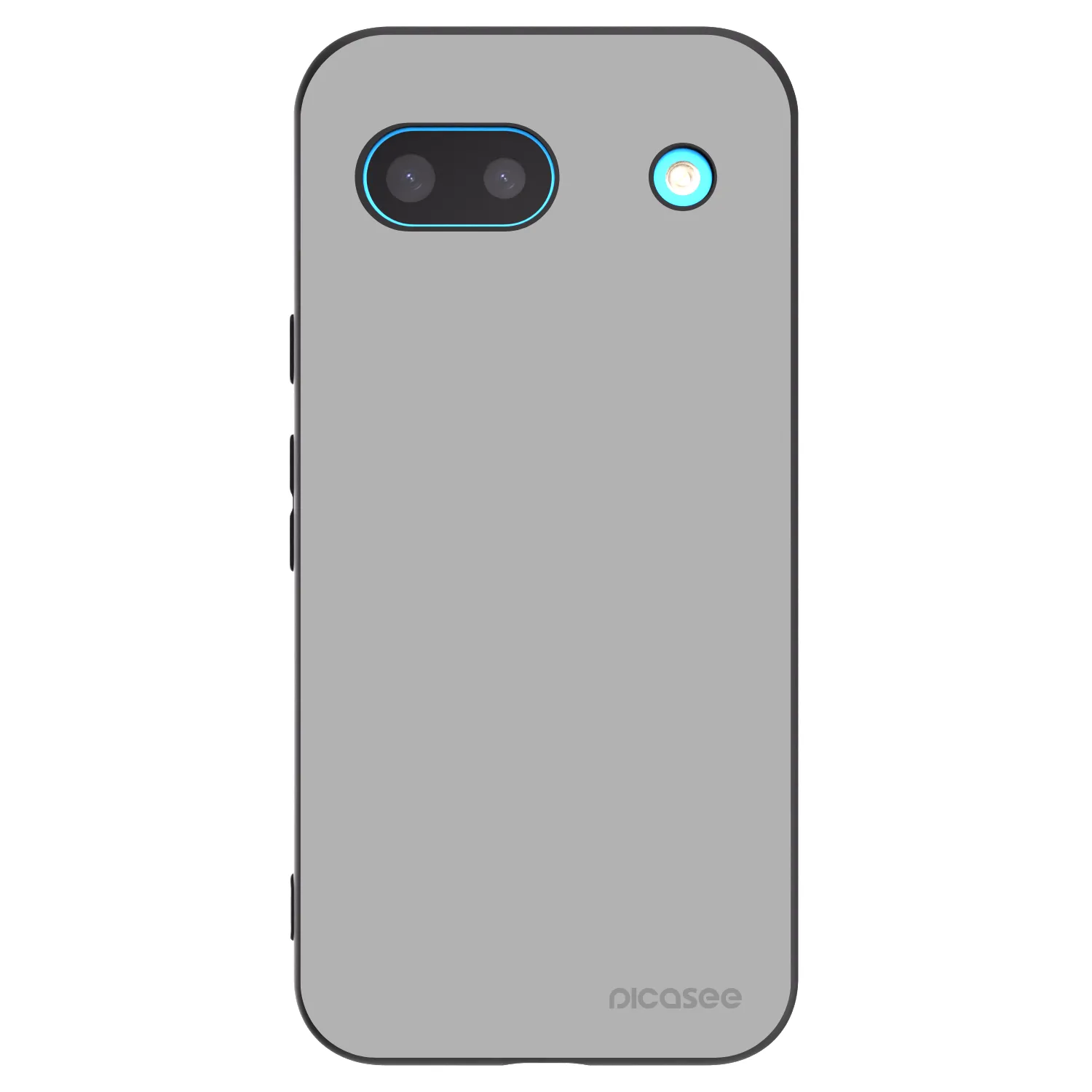 Picasee silikonowe czarne etui na Google Pixel 8a - Stone