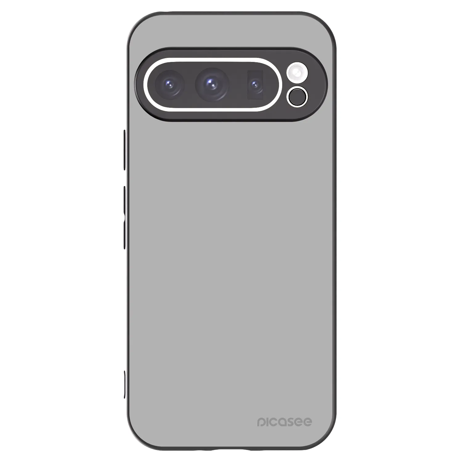 Picasee silikonowe czarne etui na Google Pixel 9 Pro - Stone