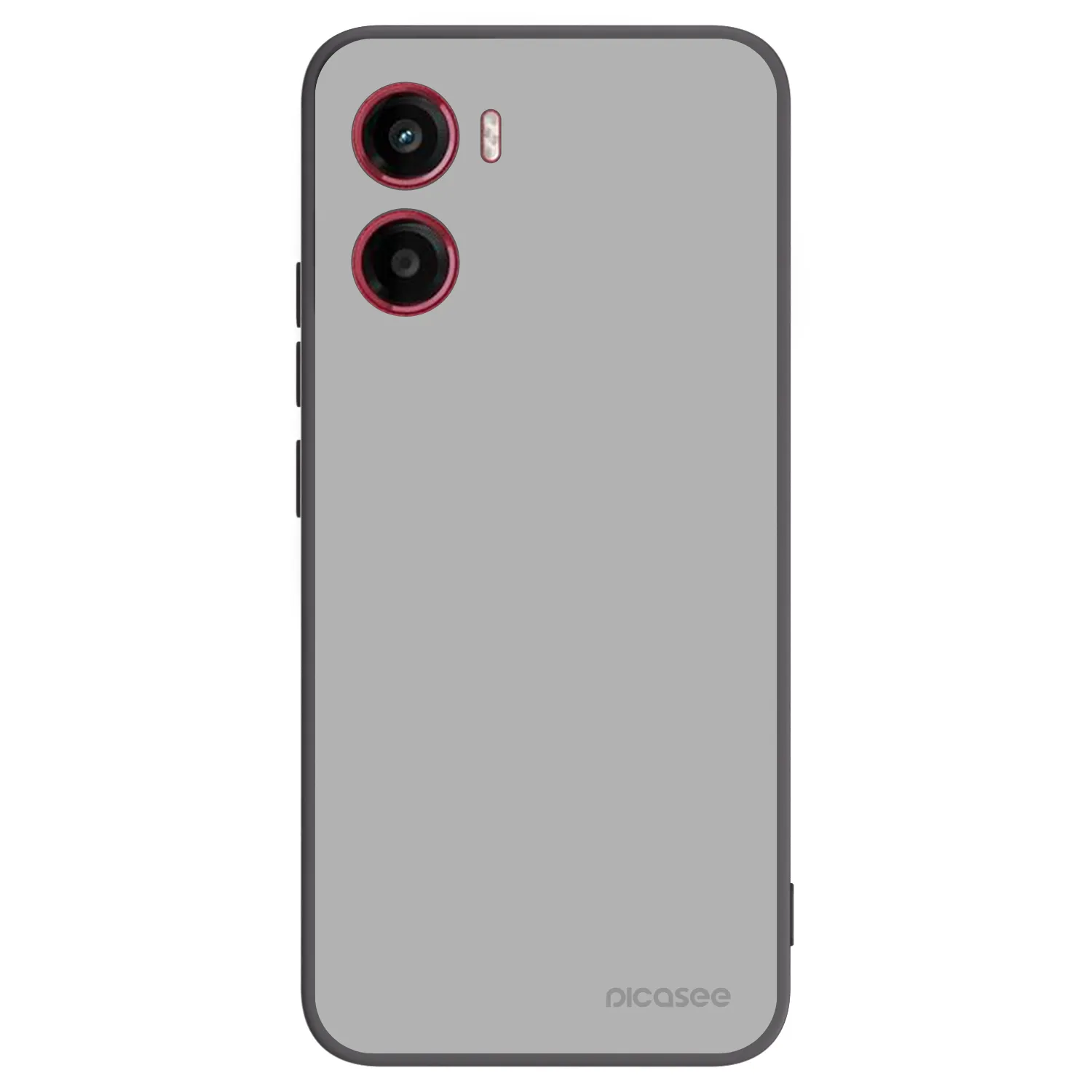 Picasee silikonowe czarne etui na Motorola Moto G05 - Stone