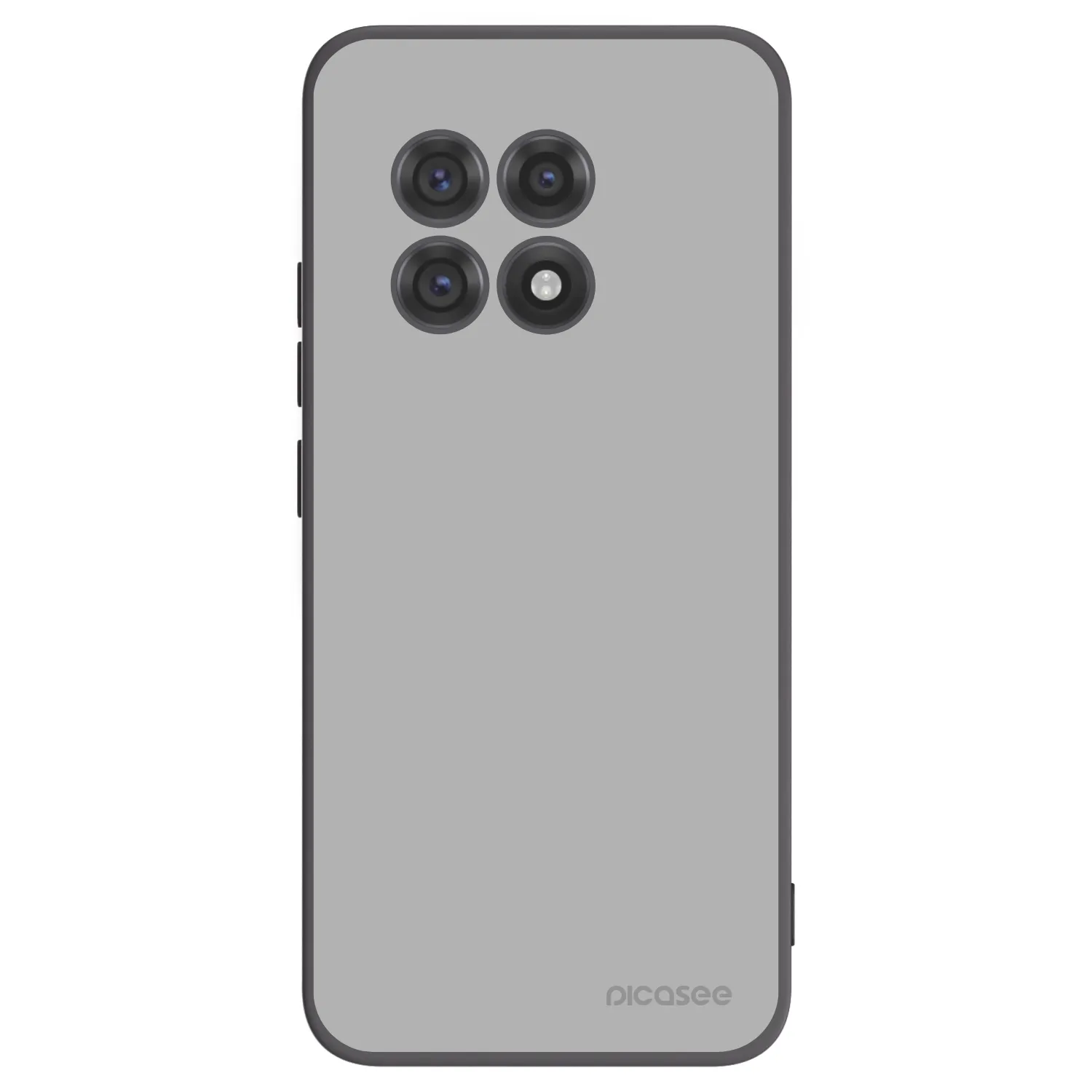 Picasee silikonowe czarne etui na OnePlus 13R 5G - Stone