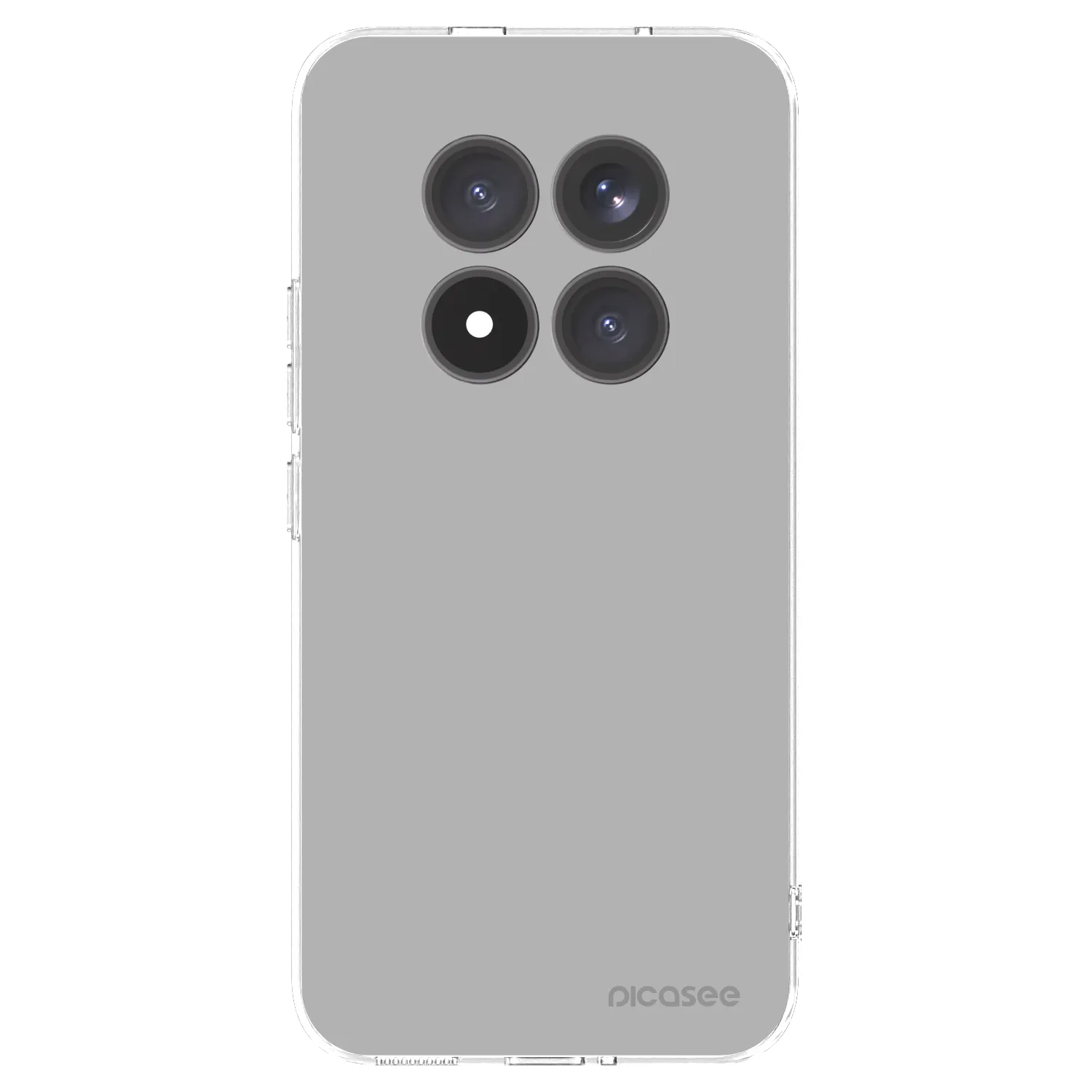 Picasee silikonowe przeźroczyste etui na Xiaomi Redmi Note 15 Pro+ - Stone