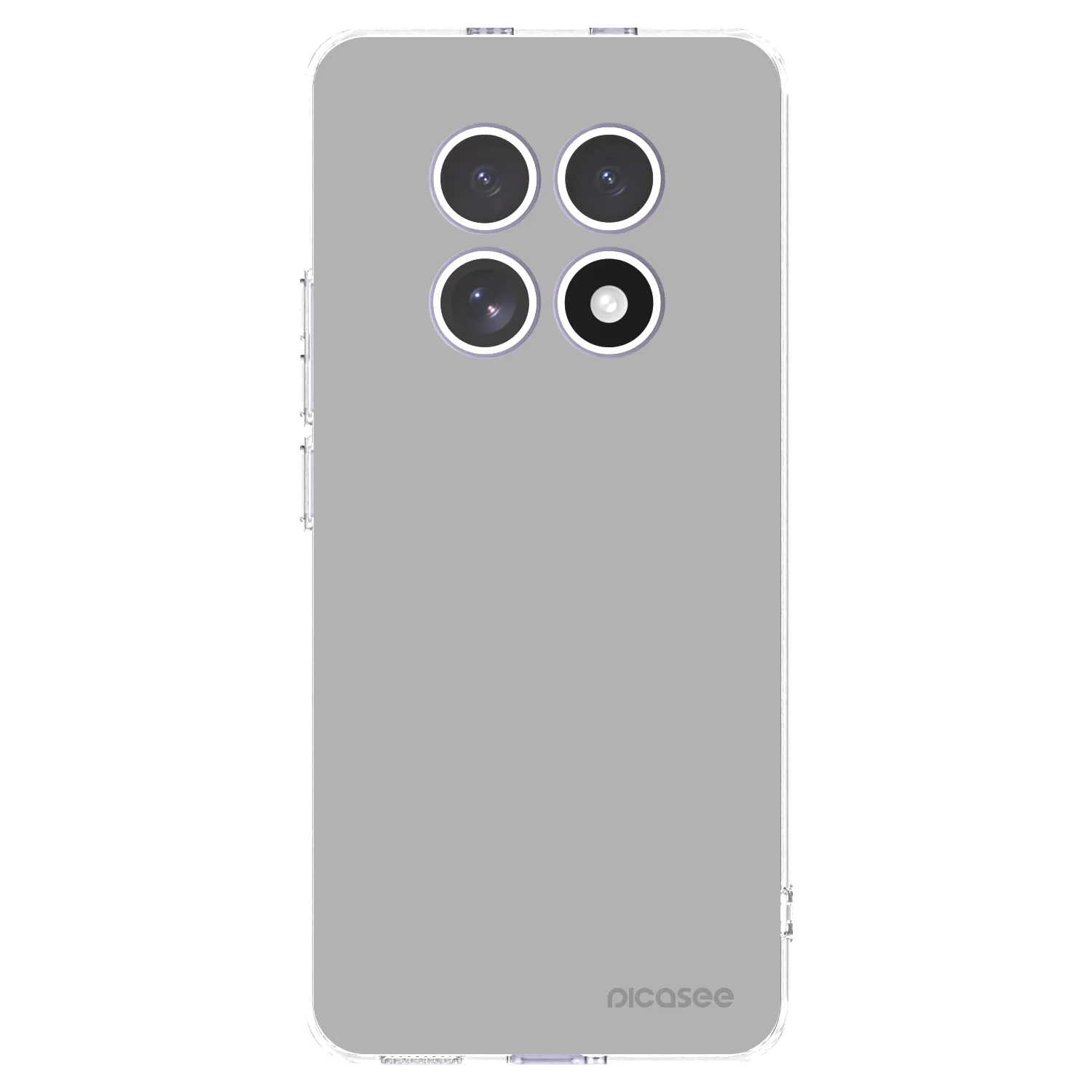 Picasee silikonowe przeźroczyste etui na Xiaomi Redmi Note 15 4G - Stone