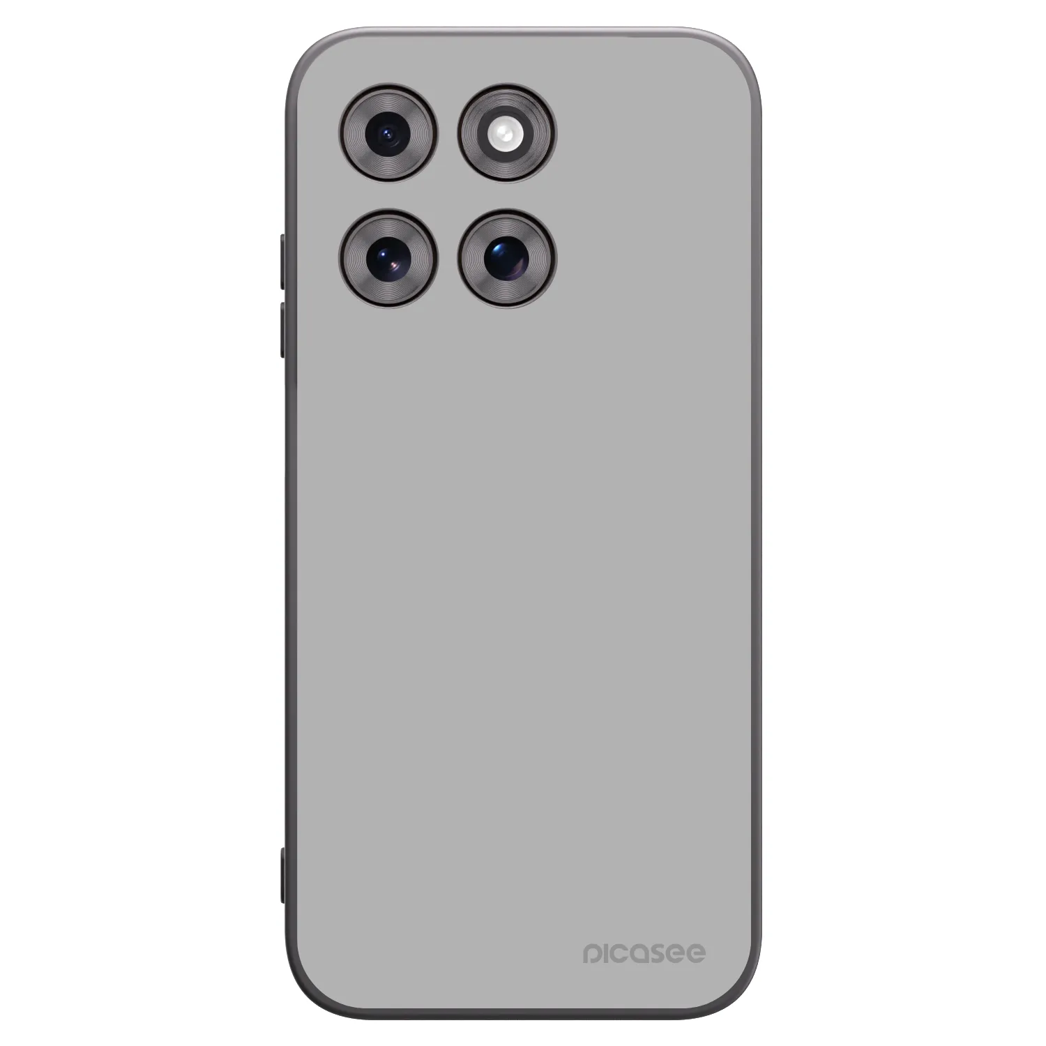 Picasee silikonowe czarne etui na Motorola Moto G77 - Stone