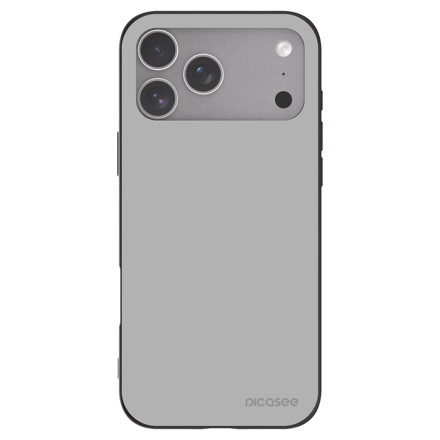 Picasee silikonowe czarne etui na Apple iPhone 18 Pro Max - Stone
