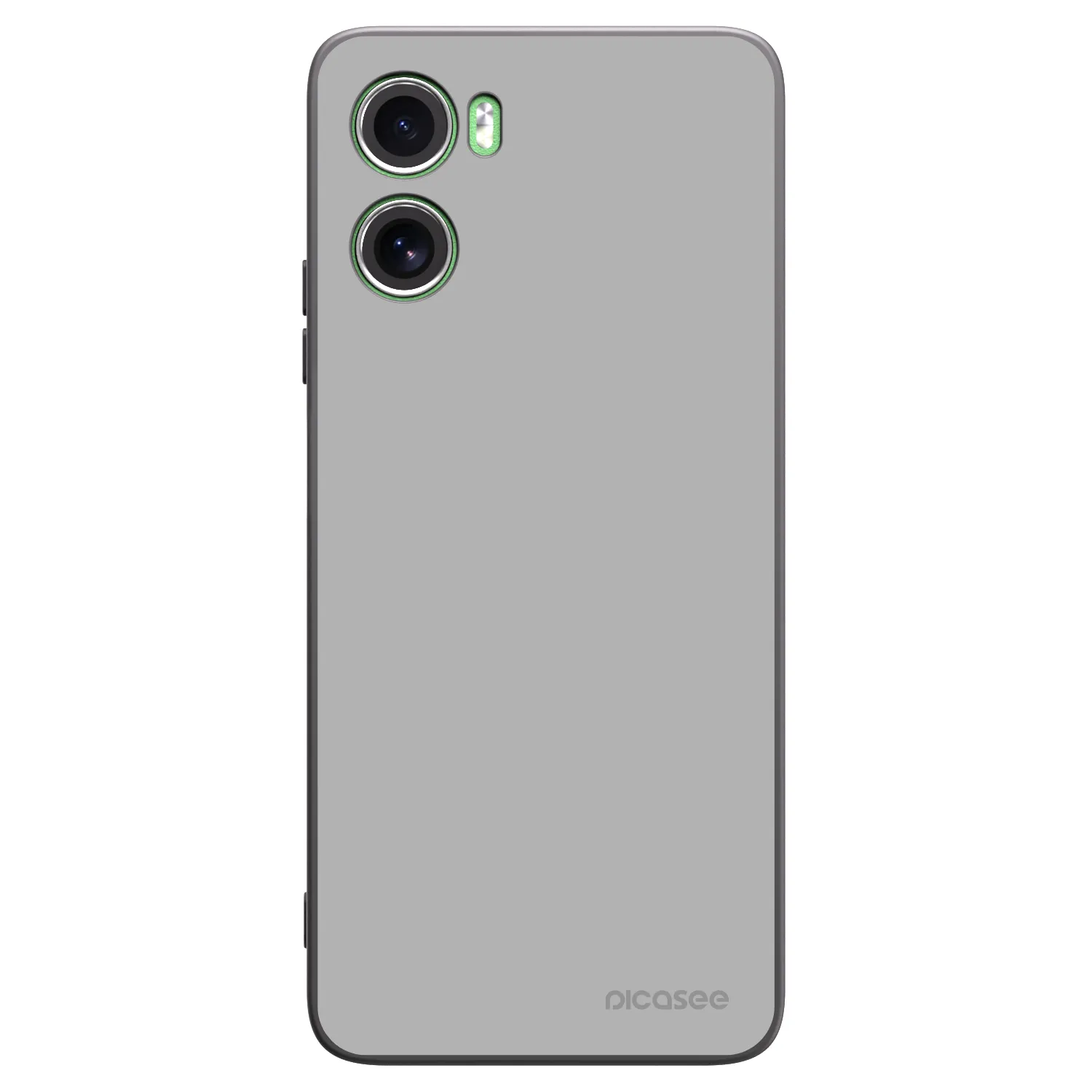 Picasee silikonowe czarne etui na Motorola Moto G06 - Stone