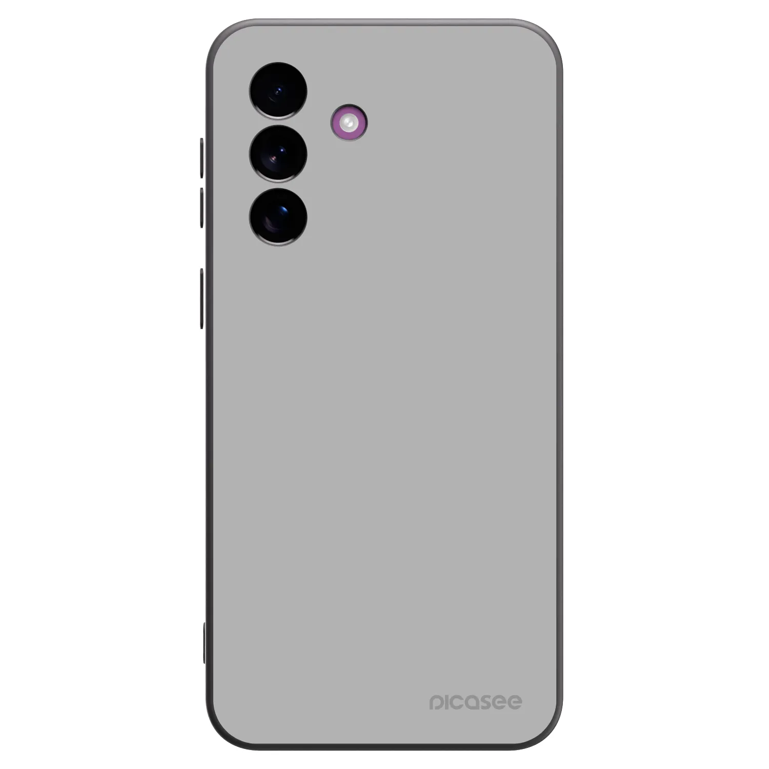 Picasee silikonowe czarne etui na Samsung Galaxy A37 - Stone