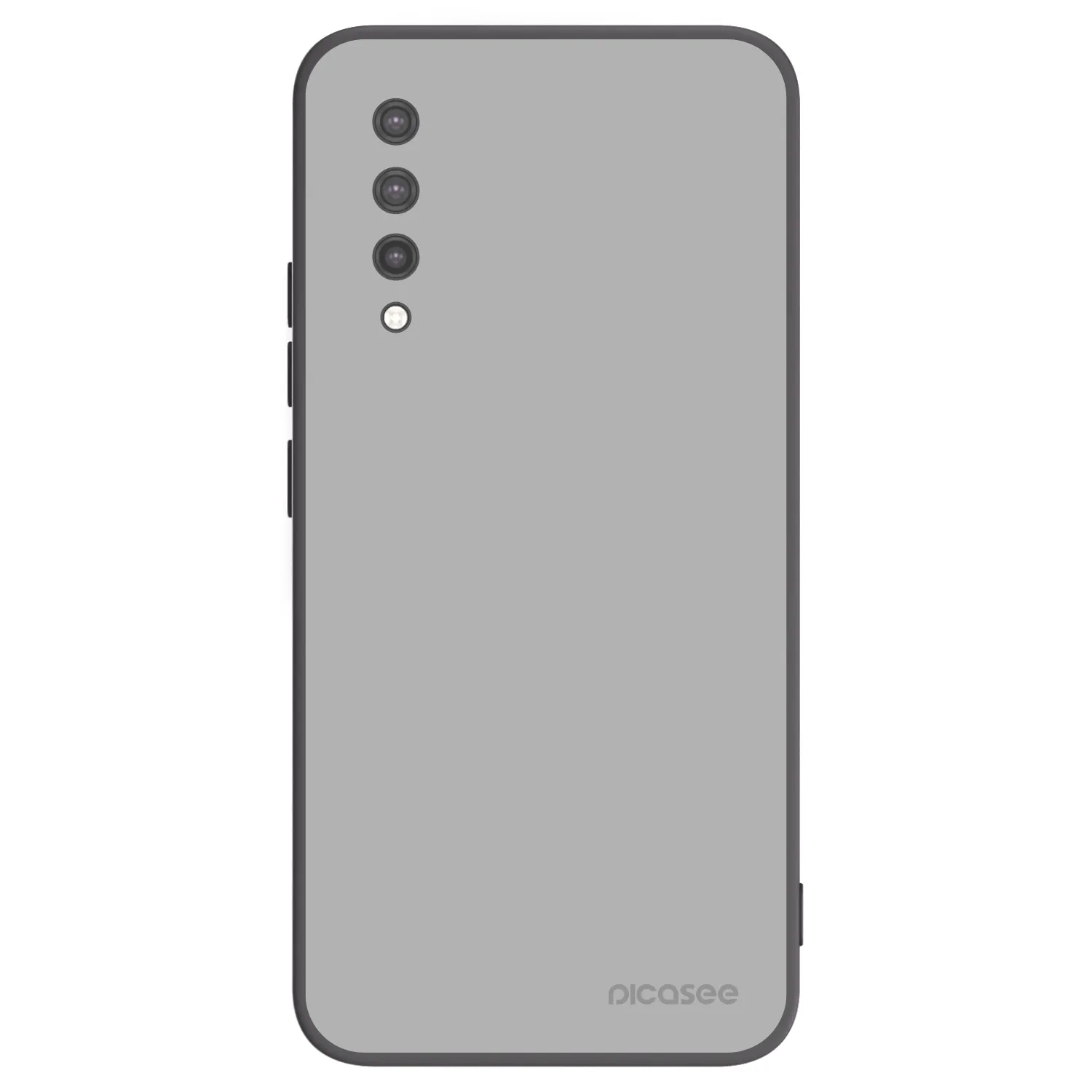 Picasee silikonowe czarne etui na Xiaomi Mi 9 Lite - Stone