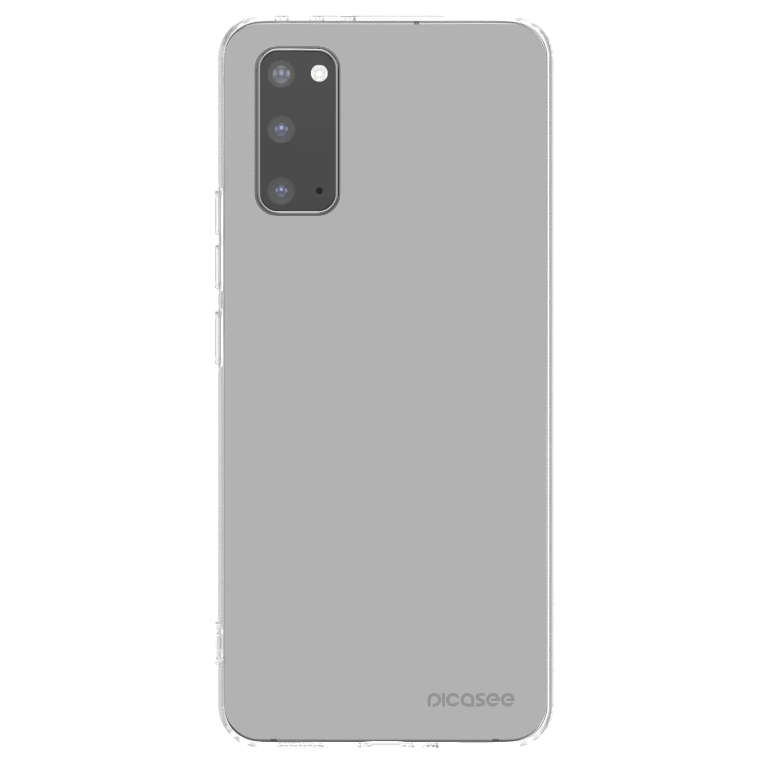 Picasee silikonowe przeźroczyste etui na Samsung Galaxy S20 G980F - Stone