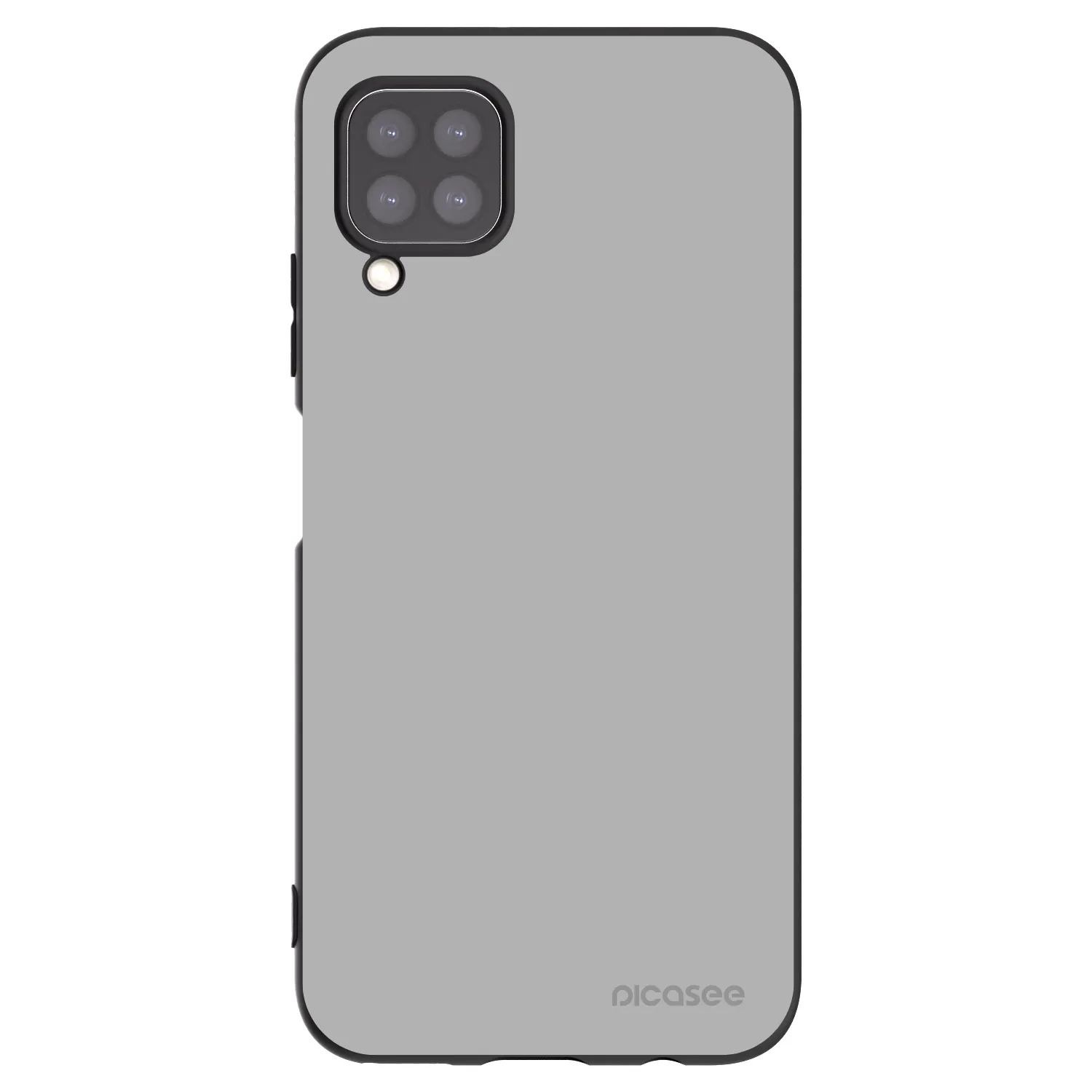Picasee silikonowe czarne etui na Huawei P40 Lite - Stone