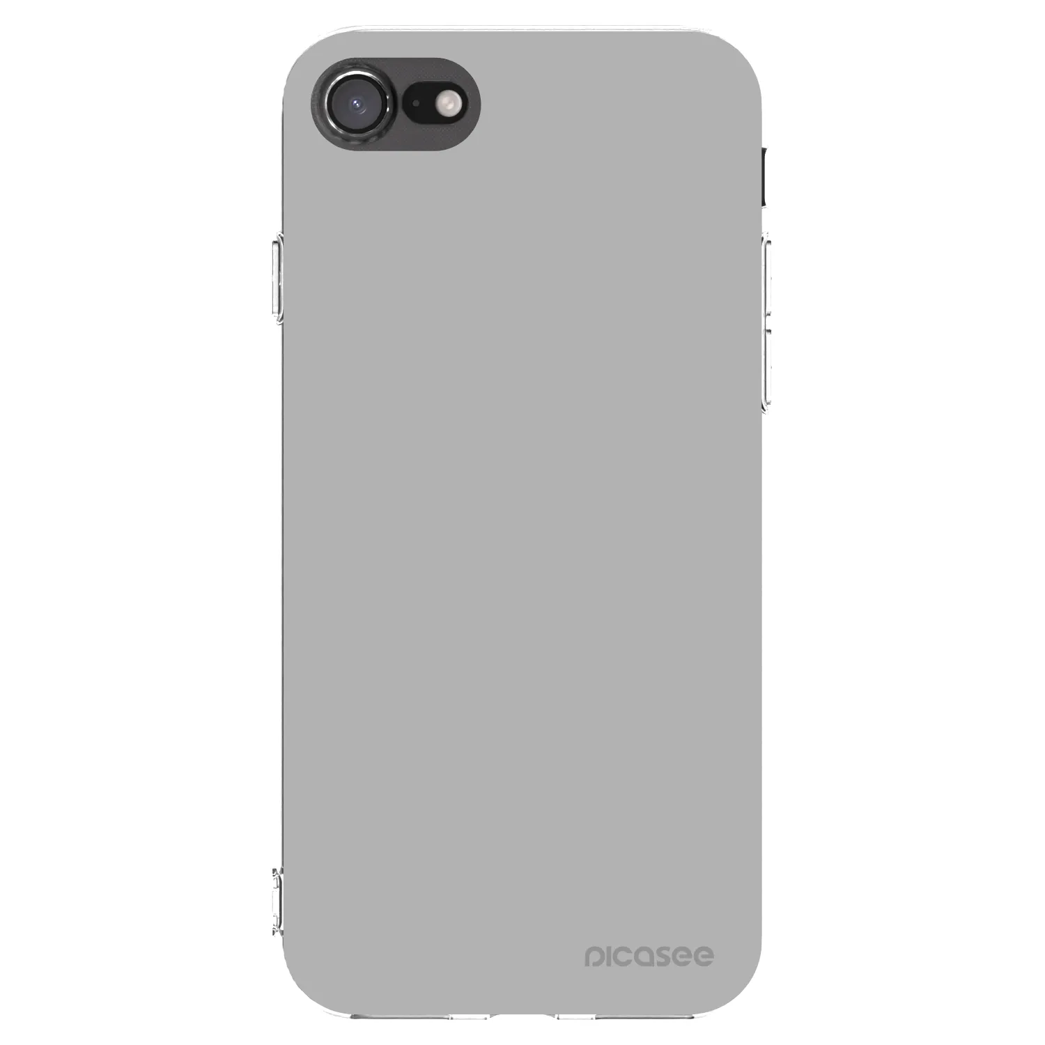 Picasee silikonowe przeźroczyste etui na Apple iPhone SE 2020 - Stone