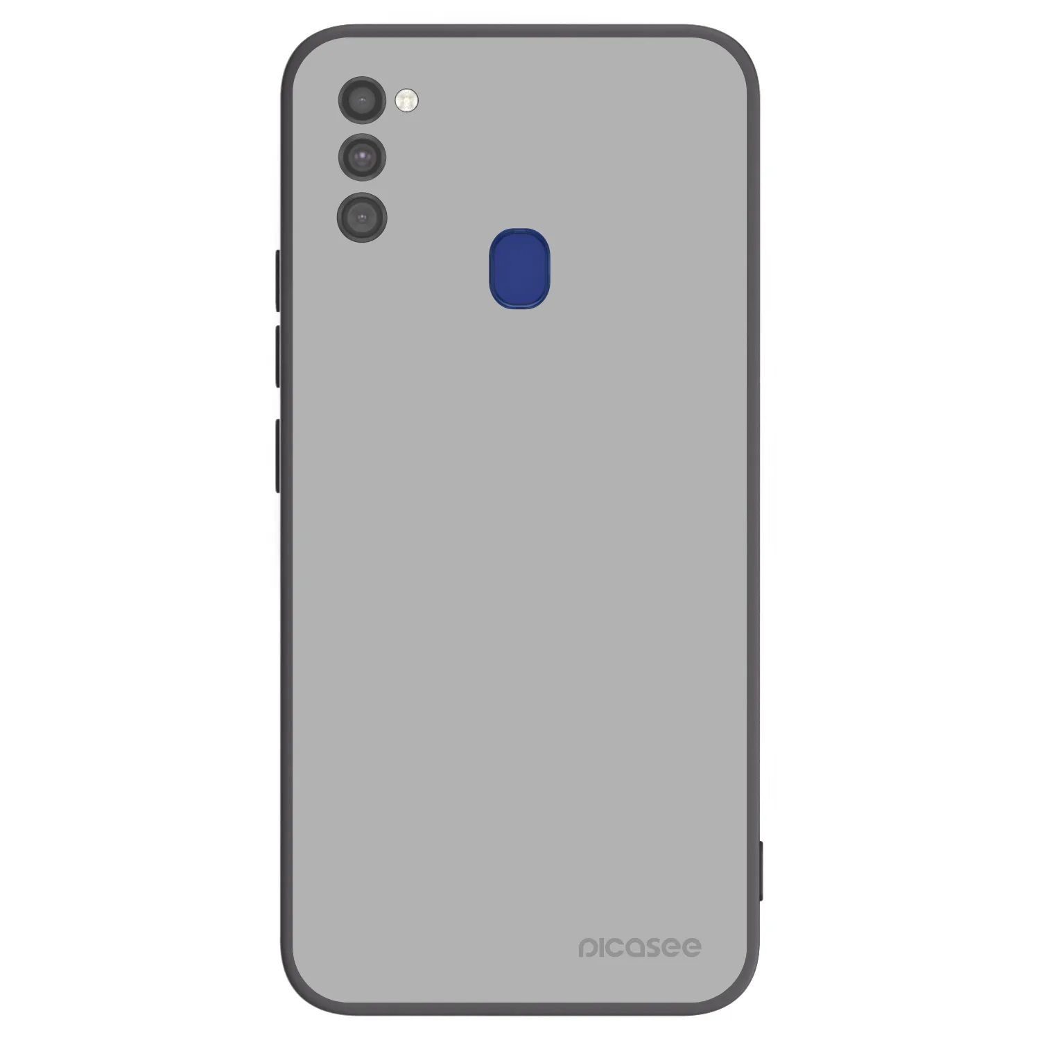 Picasee silikonowe czarne etui na Samsung Galaxy M21 M215F - Stone