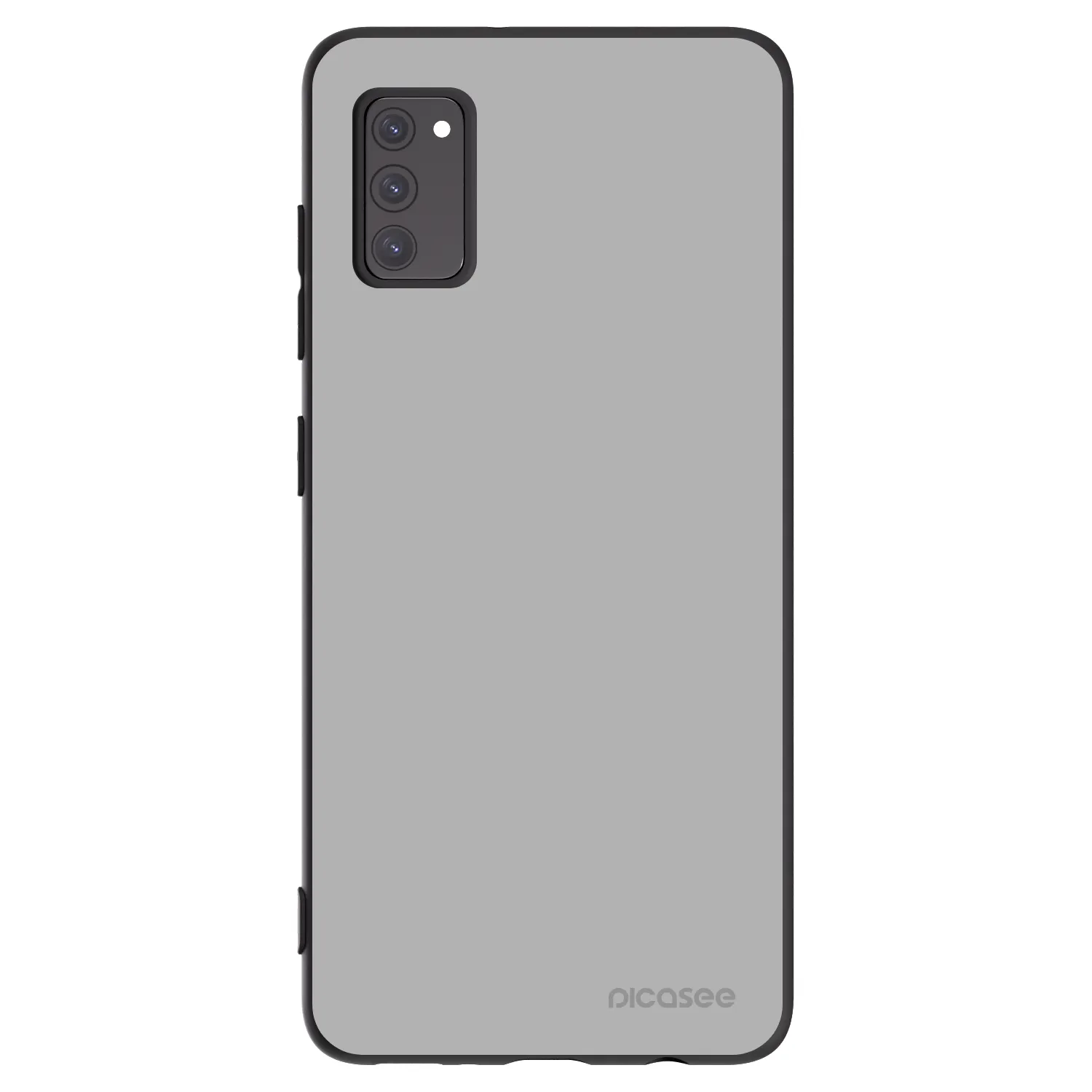 Picasee silikonowe czarne etui na Samsung Galaxy A41 A415F - Stone