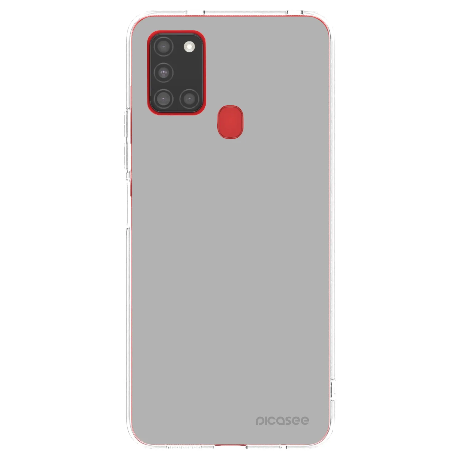 Picasee silikonowe przeźroczyste etui na Samsung Galaxy A21s - Stone