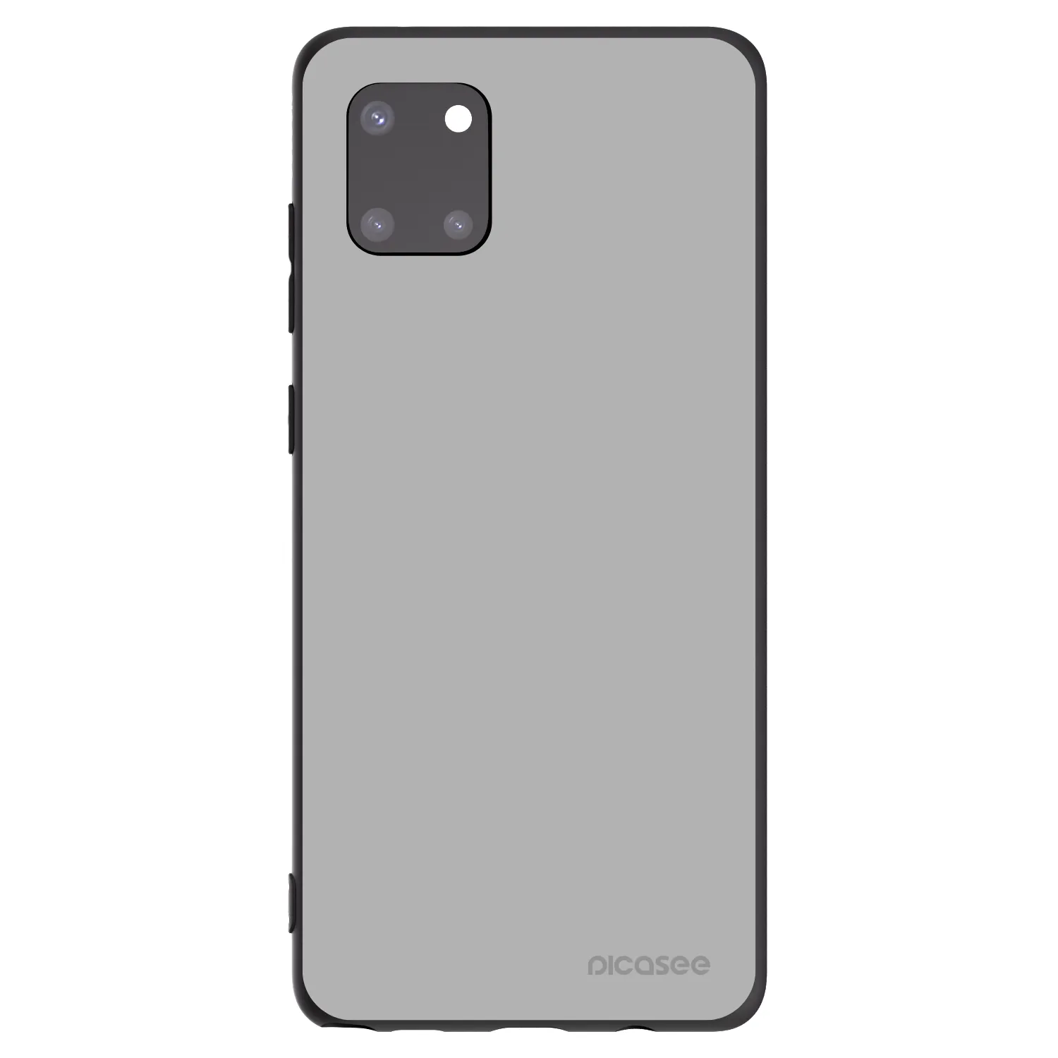 Picasee silikonowe czarne etui na Samsung Galaxy Note 10 Lite N770F - Stone