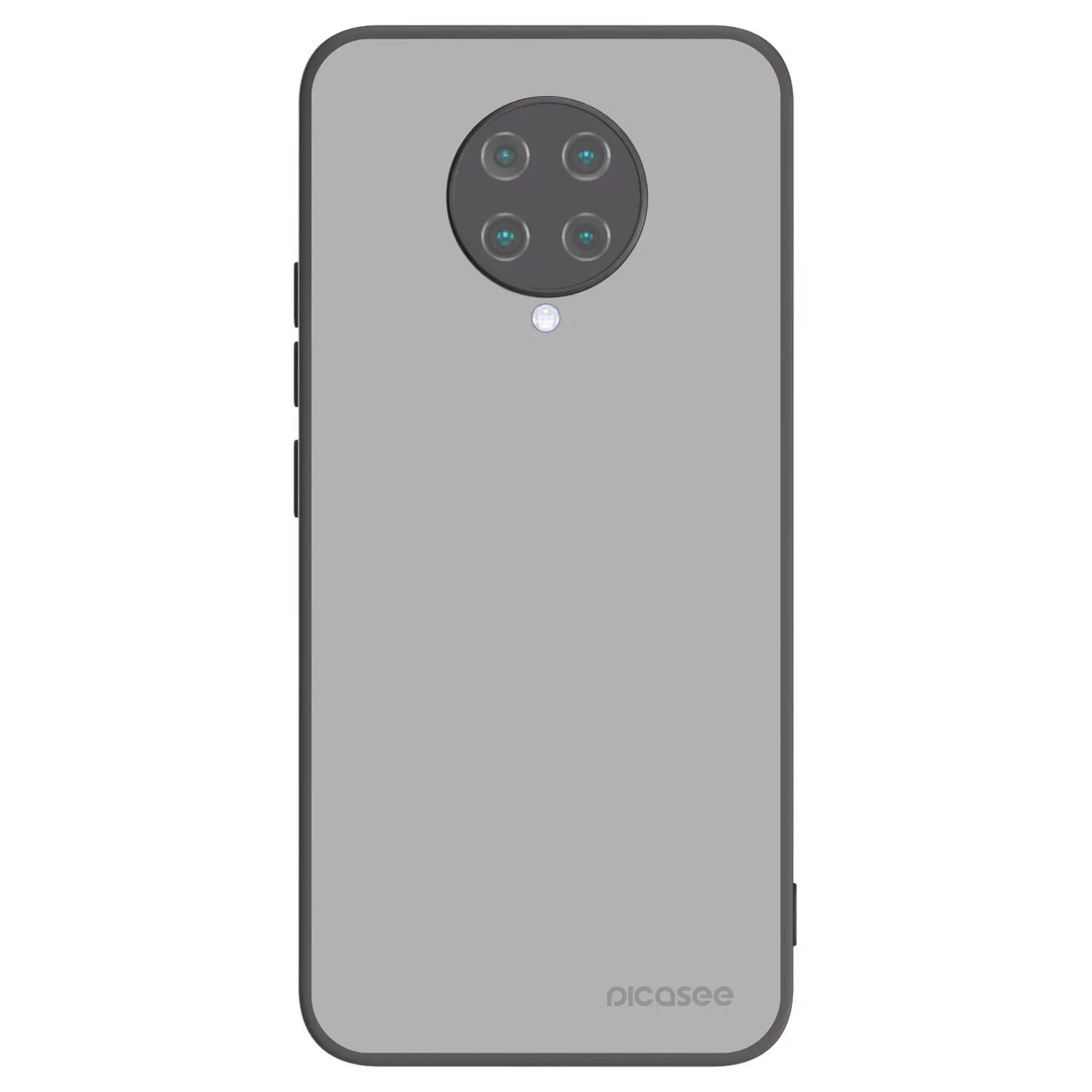 Picasee silikonowe czarne etui na Xiaomi Poco F2 Pro - Stone