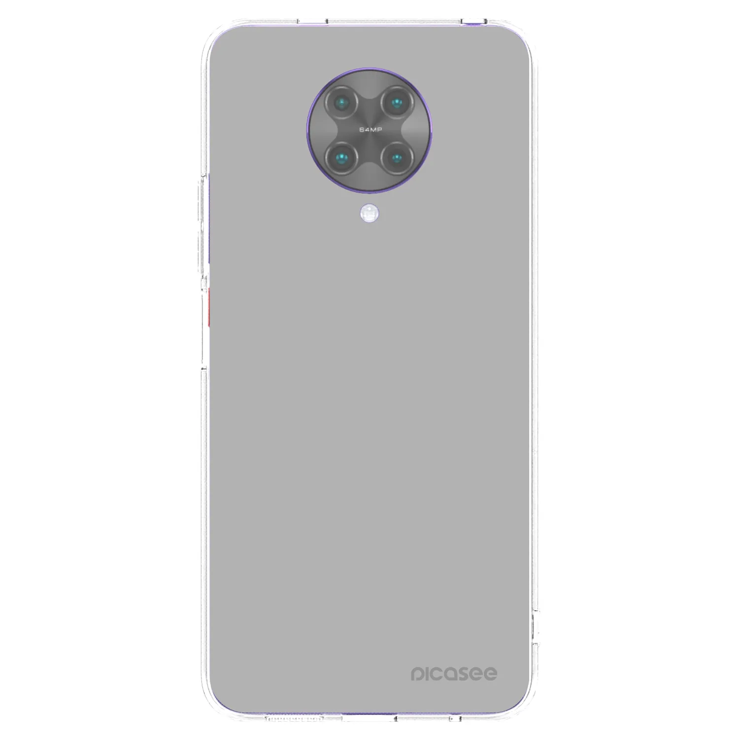 Picasee silikonowe przeźroczyste etui na Xiaomi Poco F2 Pro - Stone