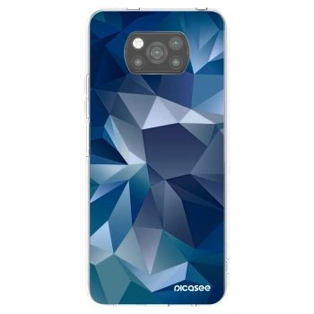 Picasee silikonowe czarne etui na Xiaomi Poco X3 - Wallpaper
