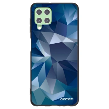 Picasee silikonowe czarne etui na Samsung Galaxy A22 A225F 4G - Wallpaper
