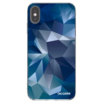 Picasee silikonowe przeźroczyste etui na Apple iPhone XS Max - Wallpaper