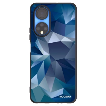 Picasee silikonowe czarne etui na Honor X7 - Wallpaper