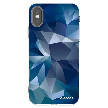 Picasee silikonowe przeźroczyste etui na Apple iPhone X/XS - Wallpaper