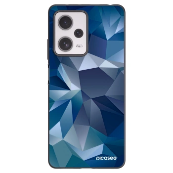 Picasee silikonowe czarne etui na Xiaomi Redmi Note 12 Pro+ 5G - Wallpaper