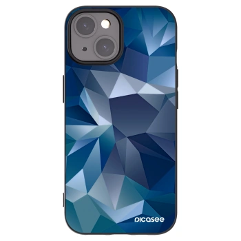 Picasee silikonowe czarne etui na Apple iPhone 15 - Wallpaper