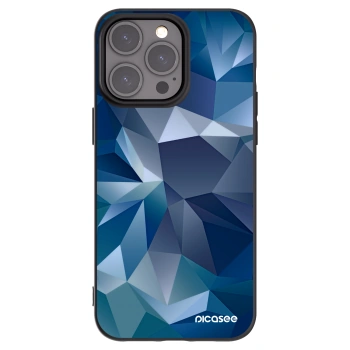 Picasee silikonowe czarne etui na Apple iPhone 15 Pro Max - Wallpaper