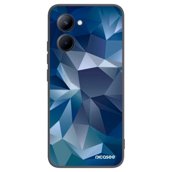 Picasee silikonowe czarne etui na Realme C33 (2023) - Wallpaper