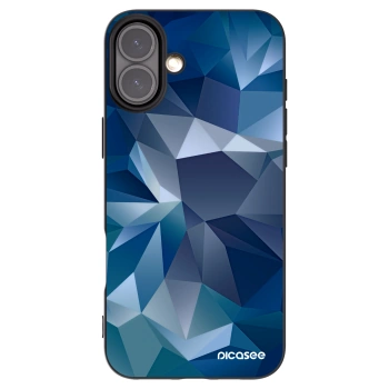 Picasee silikonowe czarne etui na Apple iPhone 16 Plus - Wallpaper