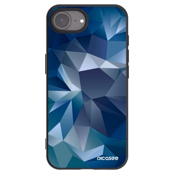 Picasee silikonowe czarne etui na Apple iPhone 16e - Wallpaper