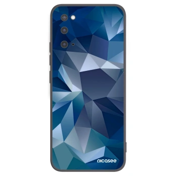 Picasee silikonowe czarne etui na Samsung Galaxy S20 G980F - Wallpaper