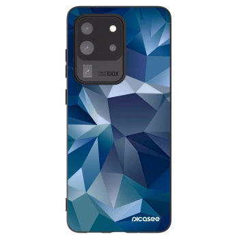 Picasee silikonowe czarne etui na Samsung Galaxy S20 Ultra 5G G988F - Wallpaper