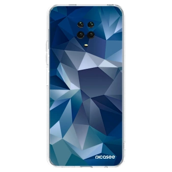 Picasee silikonowe przeźroczyste etui na Xiaomi Redmi Note 9S - Wallpaper