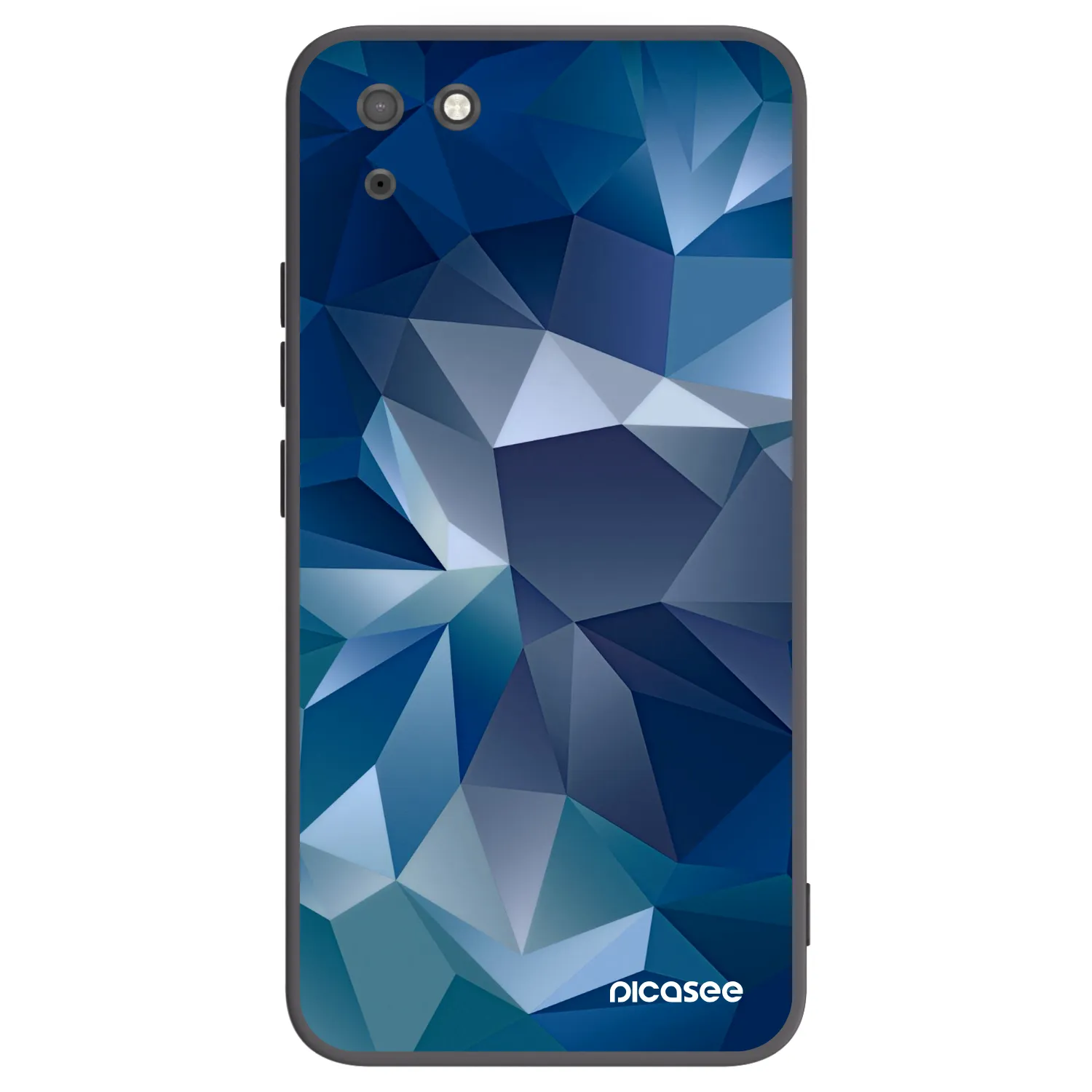 Picasee silikonowe czarne etui na Huawei Y5P - Wallpaper