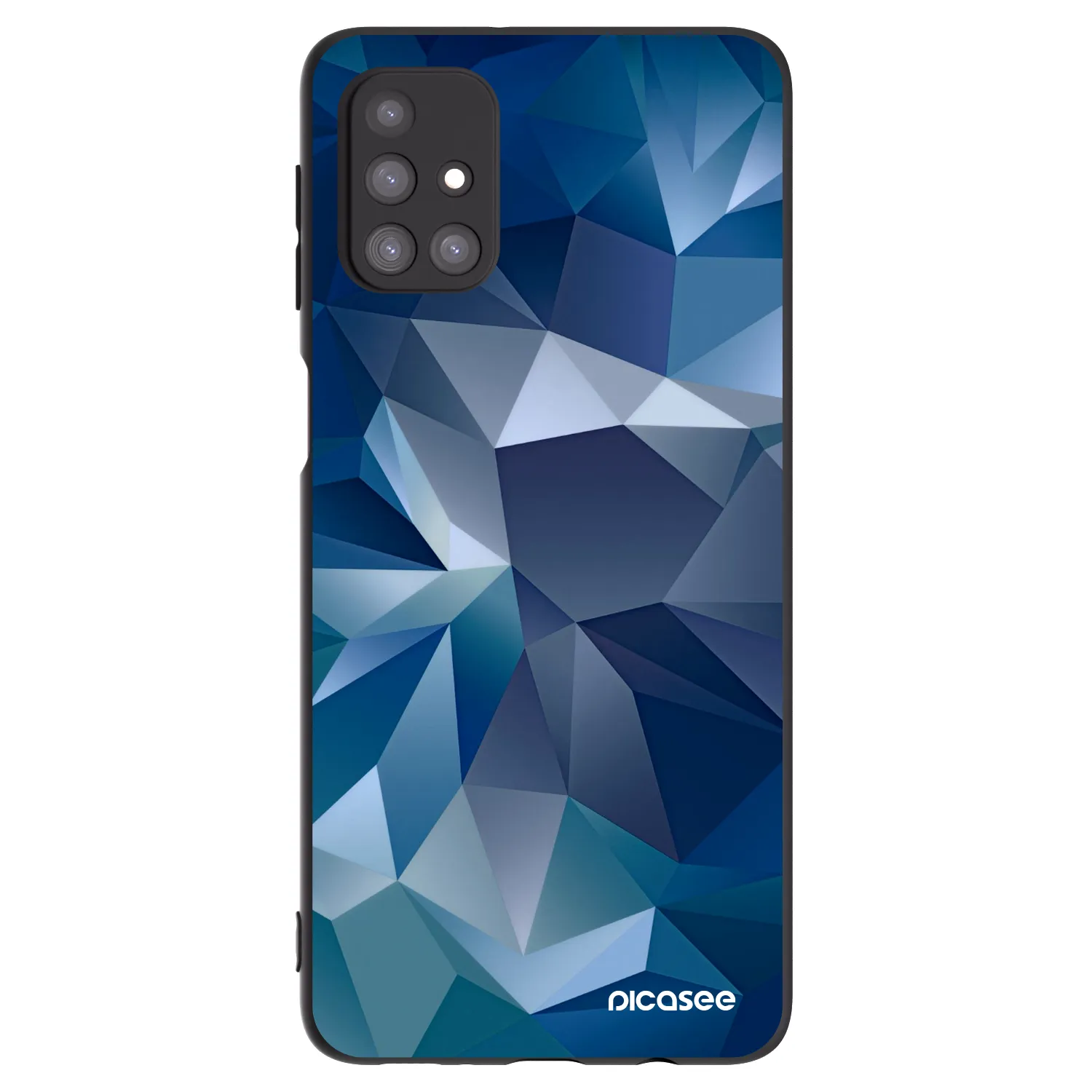 Picasee silikonowe czarne etui na Samsung Galaxy M31s - Wallpaper