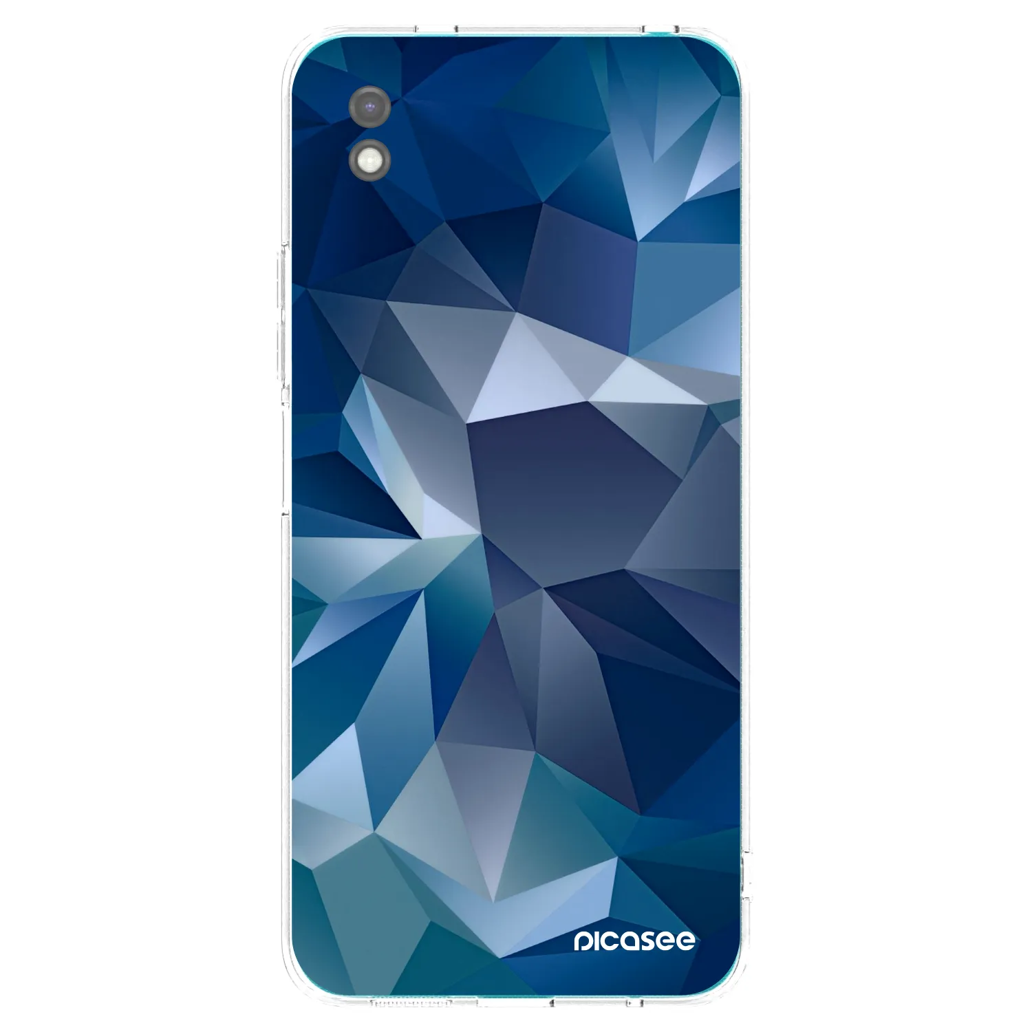 Picasee silikonowe czarne etui na Xiaomi Redmi 9A - Wallpaper