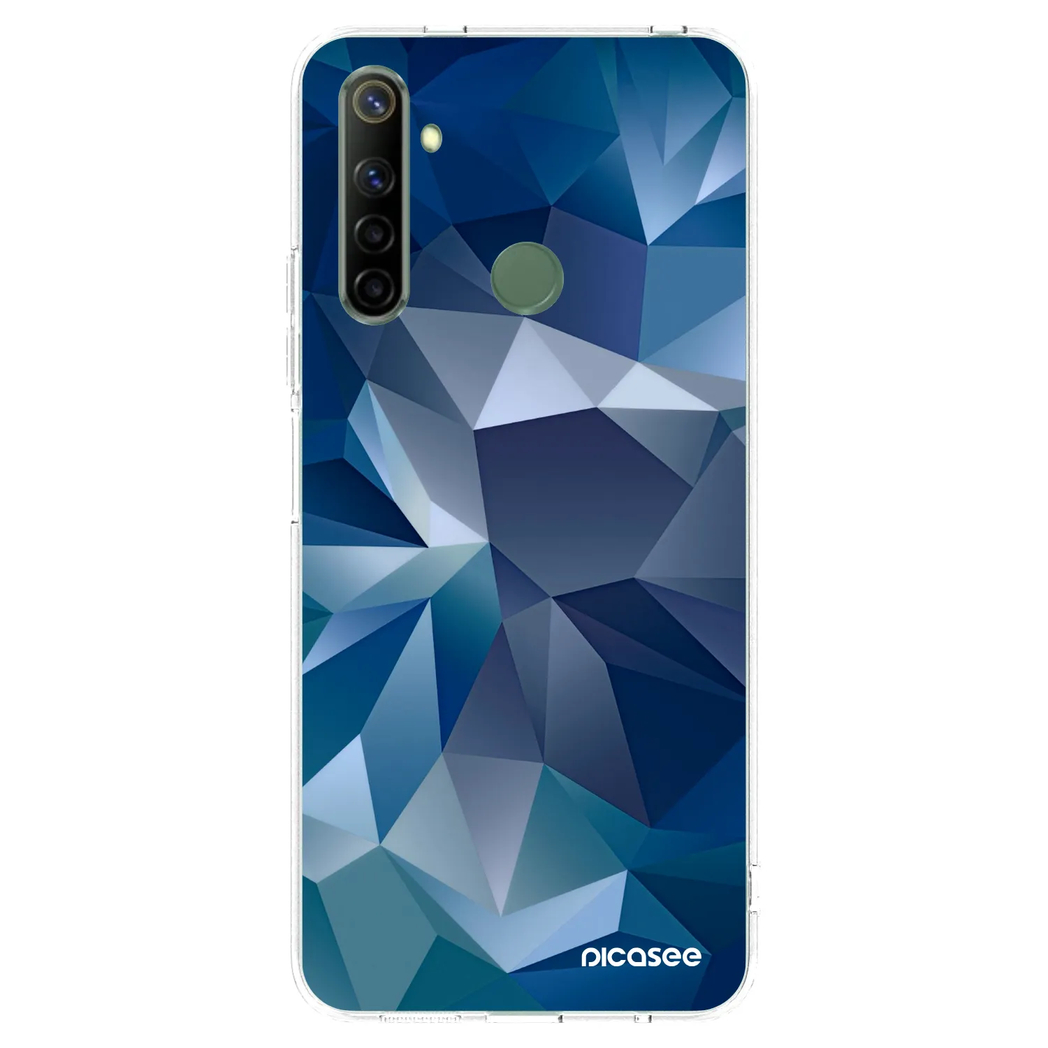 Picasee silikonowe przeźroczyste etui na Realme 6i - Wallpaper