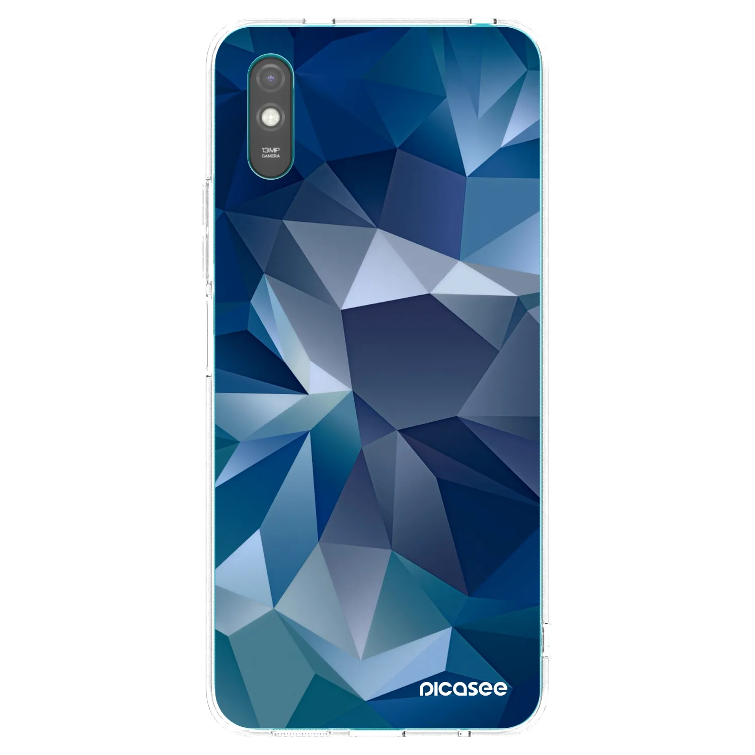 Picasee silikonowe przeźroczyste etui na Xiaomi Redmi 9AT - Wallpaper